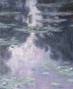 Oil monet,claud Painting - Water Lilies (Nymphes) 1907 by Monet,Claud