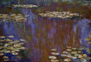 Oil water Painting - Water Lilies1 1905 by Monet,Claud
