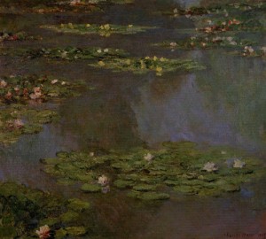 Oil monet,claud Painting - Water Lilies4 1905 by Monet,Claud