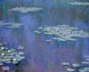Oil monet,claud Painting - Water Lilies5 1905 by Monet,Claud