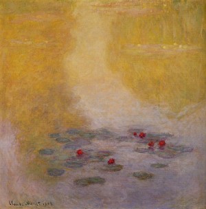Oil monet,claud Painting - Water Lilies6 1908 by Monet,Claud