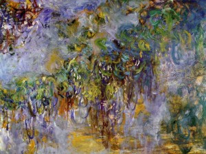 Oil monet,claud Painting - Winteria (right half) 1917-1920 by Monet,Claud