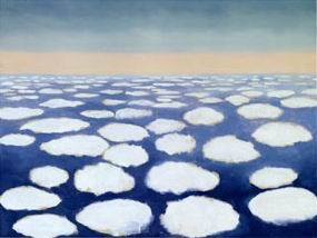 Oil sky Painting - Sky Above the Clouds II 1962-1963 by O'Keefe