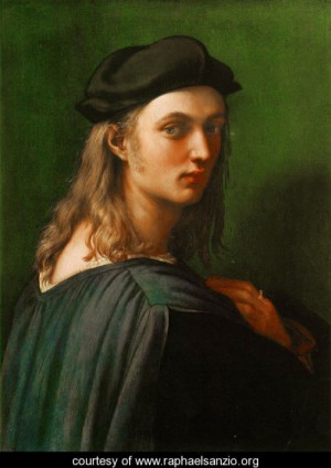 Oil raphael sanzio Painting - Portrait Of Bindo Altoviti 1515 by Raphael Sanzio