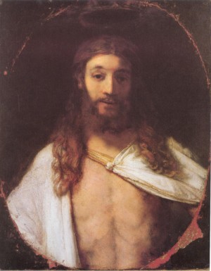 Oil rembrandt Painting - Christ resurrected by Rembrandt
