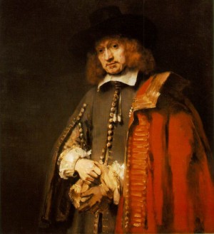  Photograph - Jan Six    1654 by Rembrandt