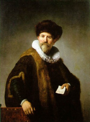 Oil portrait Painting - Portrait of Nicolaes Ruts   1631 by Rembrandt