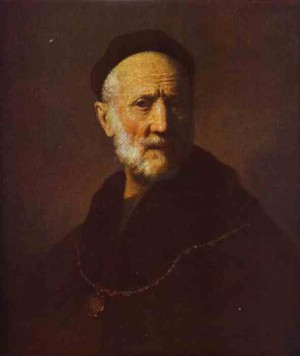  Photograph - Portrait of Rembrandt's Father. 1631 by Rembrandt