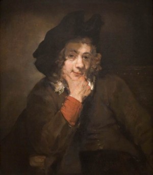 Photograph - Portrait of Titus by Rembrandt