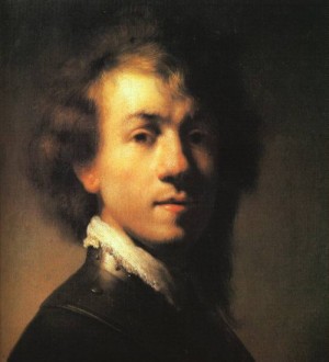 Oil portrait Painting - Self Portrait   1629 by Rembrandt