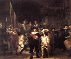  Photograph - The Nightwatch    1642 by Rembrandt
