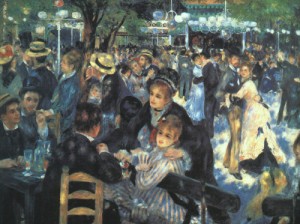  Photograph - The Ball at the Moulin de la Galette, 1876 by Renoir, Pierre