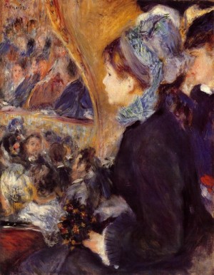 Oil renoir, pierre Painting - The First Outing by Renoir, Pierre