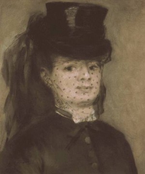  Photograph - The Horsewoman   1872-73 by Renoir, Pierre