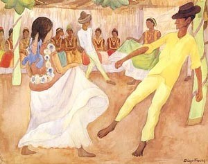  Photograph - Baile en Tehuantepec by Rivera,Diego