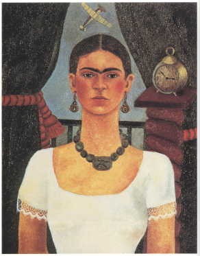 Oil rivera,diego Painting - I'm Frida Kahlo by Rivera,Diego