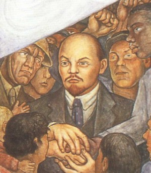  Photograph - Man, Controller of the Universe(details of Lenin) by Rivera,Diego