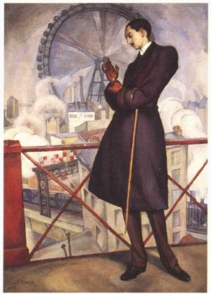  Photograph - Portrait of Adolfo Best Maugard, 1913 by Rivera,Diego