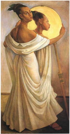  Photograph - Portrait of Ruth Rivera, 1949 by Rivera,Diego