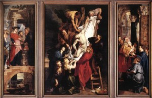 Oil rubens,pieter pauwel Painting - Descent from the Cross by Rubens,Pieter Pauwel