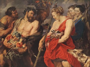 Oil rubens,pieter pauwel Painting - Diana Returning from Hunt by Rubens,Pieter Pauwel