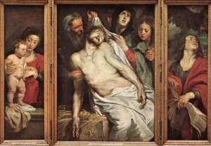 Oil rubens,pieter pauwel Painting - Lamentation of Christ by Rubens,Pieter Pauwel