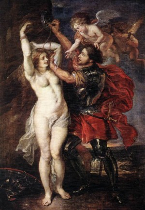  Photograph - Perseus Liberating Andromeda by Rubens,Pieter Pauwel