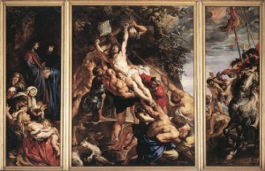  Photograph - Raising of the Cross by Rubens,Pieter Pauwel