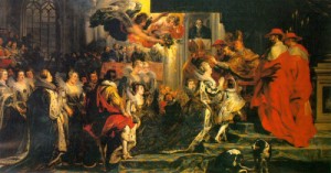  Photograph - The Coronation of Marie de' Medici, 1622-24 by Rubens,Pieter Pauwel
