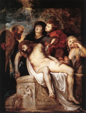  Photograph - The Deposition by Rubens,Pieter Pauwel