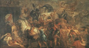  Photograph - Triumphal Entry of Henry IV into Paris by Rubens,Pieter Pauwel