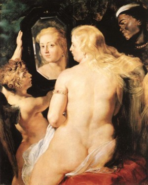  Photograph - Venus at a Mirror by Rubens,Pieter Pauwel