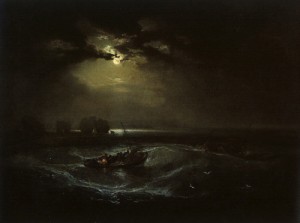 Oil turner,joseph william Painting - Fishermen at Sea (The Cholmeley Sea Piece), 1796 by Turner,Joseph William