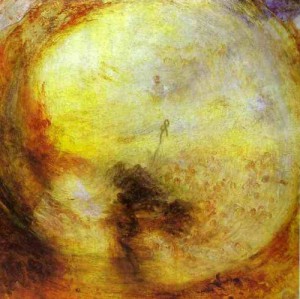 Oil the Painting - Light and Colour (Goethe's Theory) - The Morning after the Deluge - Moses Writing the Book of Genesis. 1843 by Turner,Joseph William