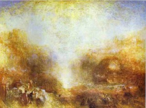  Photograph - Mercury Sent to Admonish Aeneas. 1850 by Turner,Joseph William