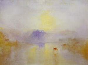 Oil turner,joseph william Painting - Norham Castle, Sunrise    c. 1835-40 by Turner,Joseph William