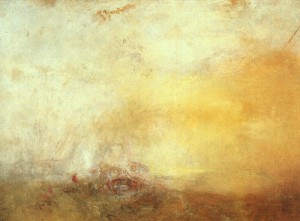 Oil sea Painting - Sunrise with Sea Monsters, 1845 by Turner,Joseph William