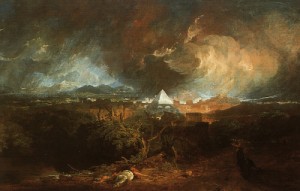 Oil turner,joseph william Painting - The Fifth Plague of Egypt, 1800 by Turner,Joseph William