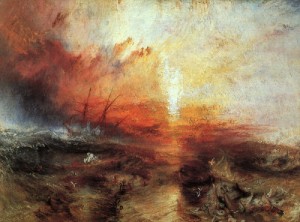 Oil turner,joseph william Painting - The Slave Ship, 1840 by Turner,Joseph William