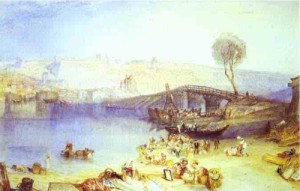 Oil turner,joseph william Painting - View of Saint-Germain-ea-Laye and Its Chateau by Turner,Joseph William
