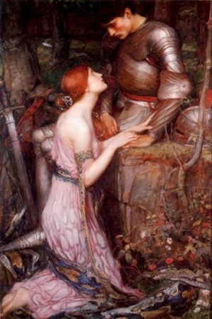 Oil waterhouse,john william Painting - Knight by Waterhouse,John William