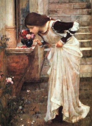 Oil waterhouse,john william Painting - The Shrine Bridgeman Art by Waterhouse,John William