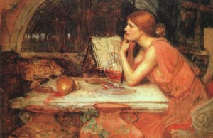 Oil waterhouse,john william Painting - The Sorceress by Waterhouse,John William