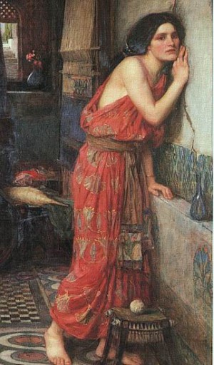 Oil waterhouse,john william Painting - Thisbe by Waterhouse,John William