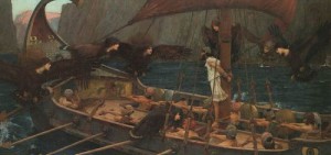 Oil waterhouse,john william Painting - Ulysses and the Sirens by Waterhouse,John William
